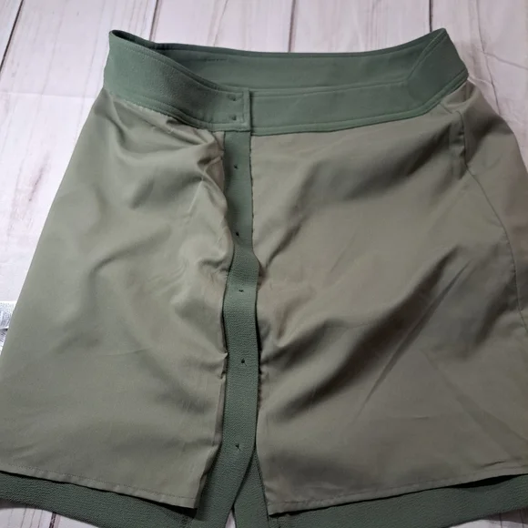 3 FOR 12 SALE Banana Republic Military Flight Button Mini Skirt  Pockets Sz8 - Picture 8 of 9